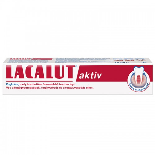 Lacalut aktív fogkrém 75ml